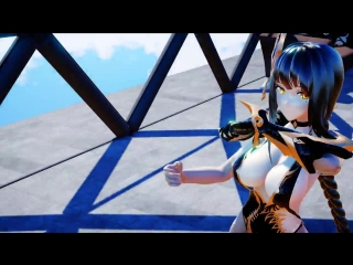 mmd kawaii strike